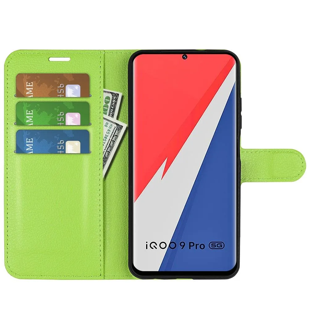 Classic Vivo iQOO 9 Pro flip case - Green