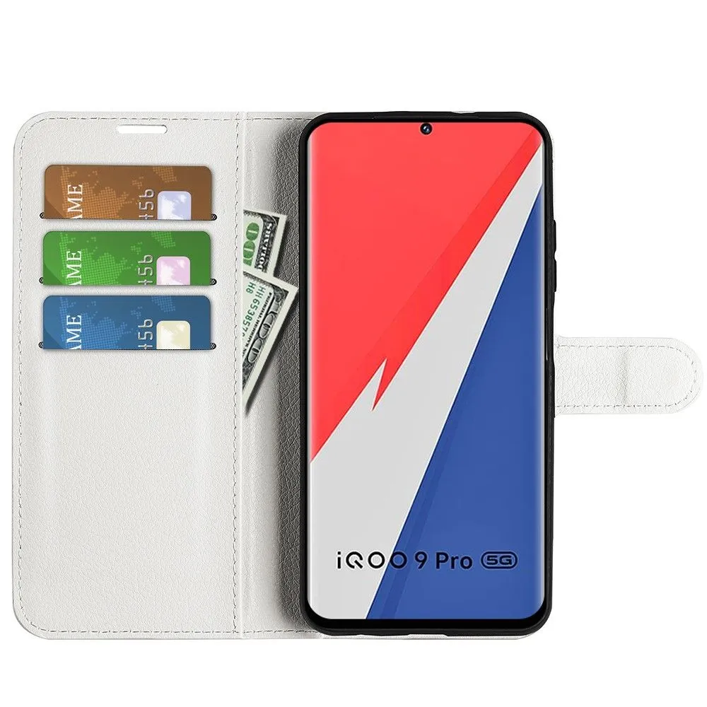 Classic Vivo iQOO 9 Pro flip case - White