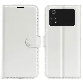 Classic Xiaomi Poco M4 Pro flip case - White