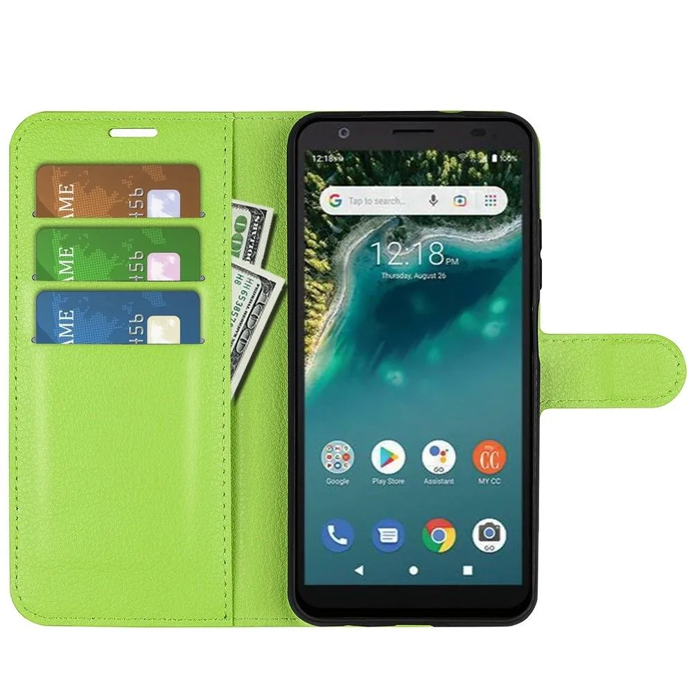 Classic ZTE Avid 589 flip case - Green