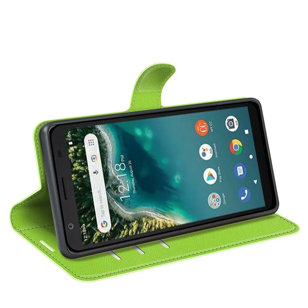 Classic ZTE Avid 589 flip case - Green