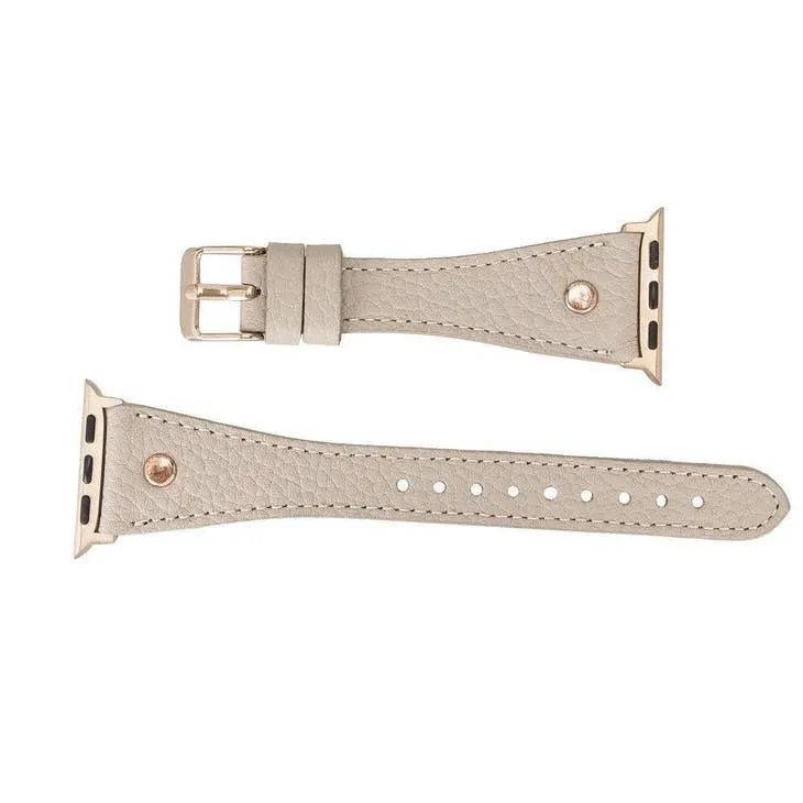 David Classic Slim Apple Watch Leather Straps (Set of 4)