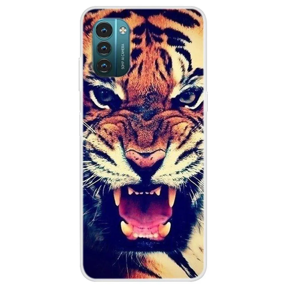 Deco Nokia G11 / G21 case - Tiger