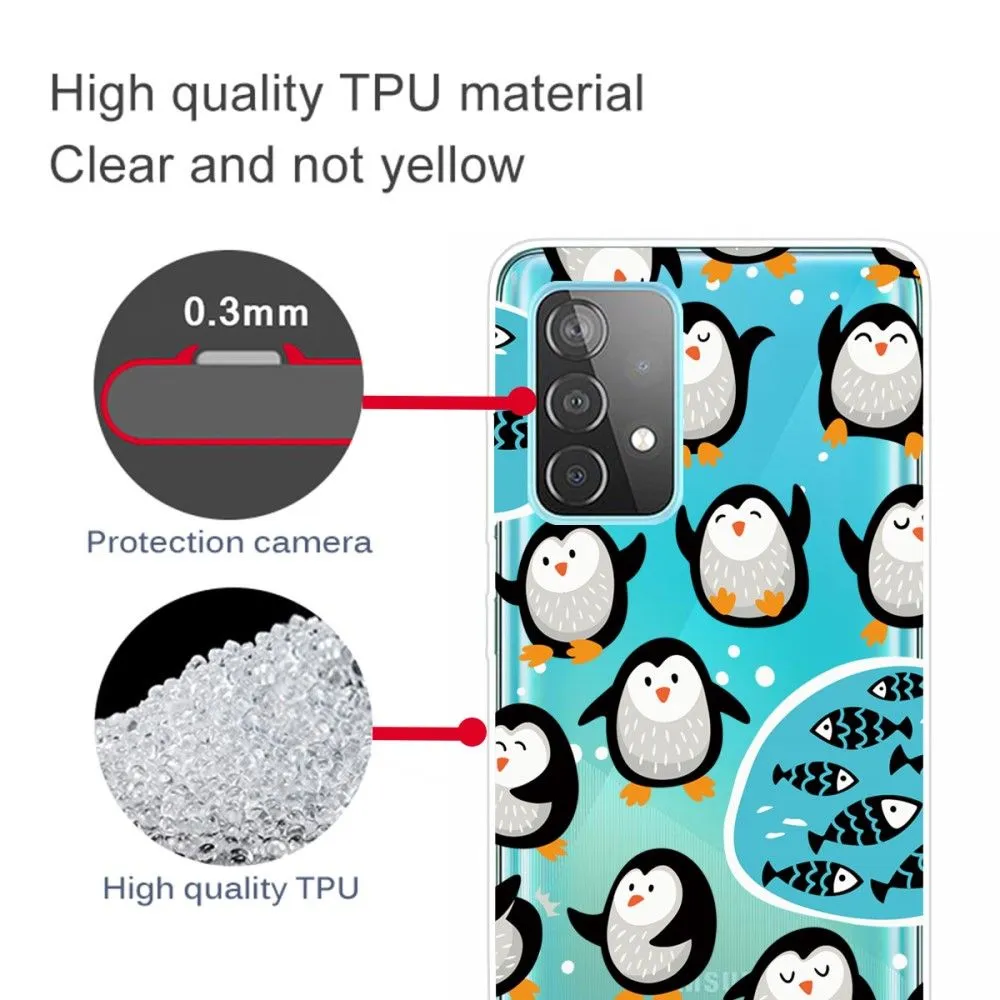 Deco Samsung Galaxy A13 4G case - Penguins