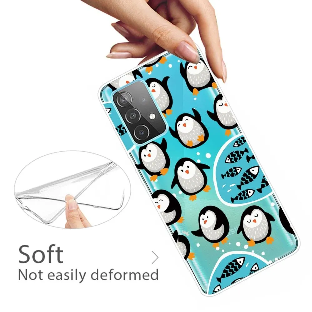 Deco Samsung Galaxy A13 4G case - Penguins