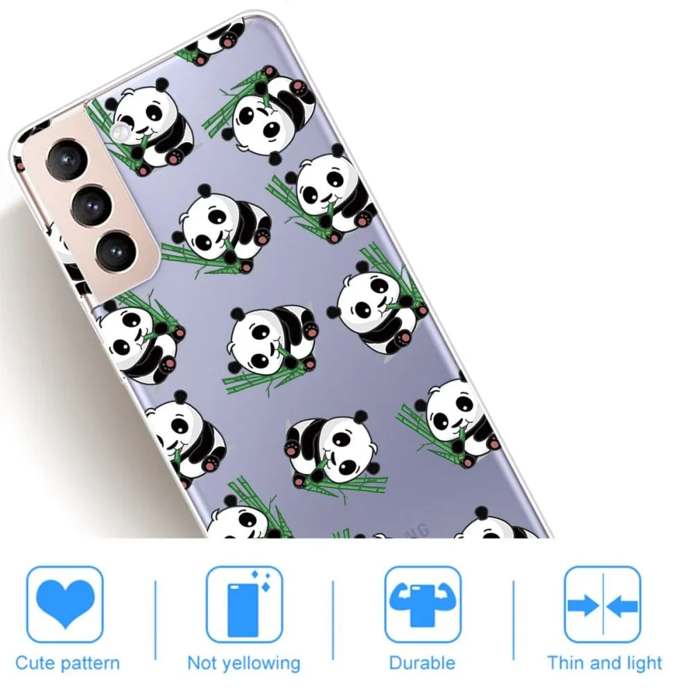 Deco Samsung Galaxy S22 case - Pandas and Bamboo