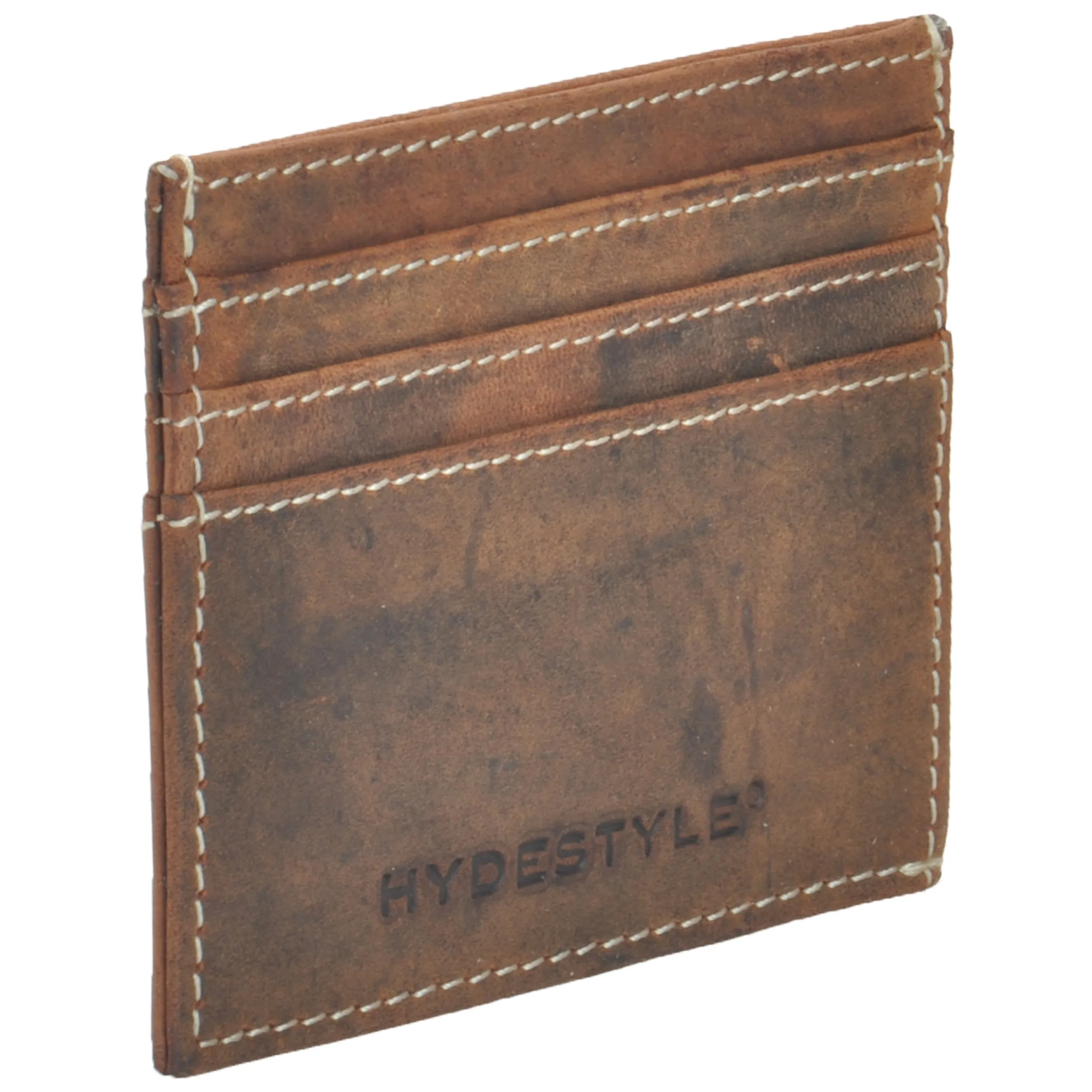 Distressed Leather  Card Case /Shirt Wallet #GW707