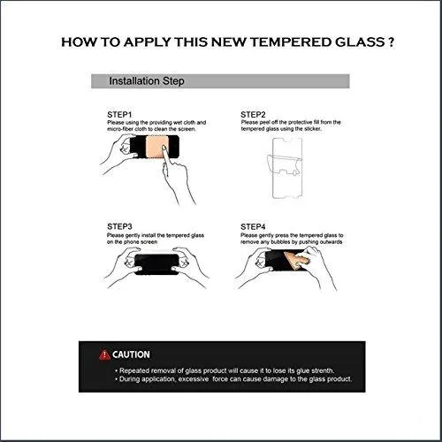 ECellStreet Tempered Glass Toughened Glass Screen Protector For Lenovo Tab 3 730X (7.0")