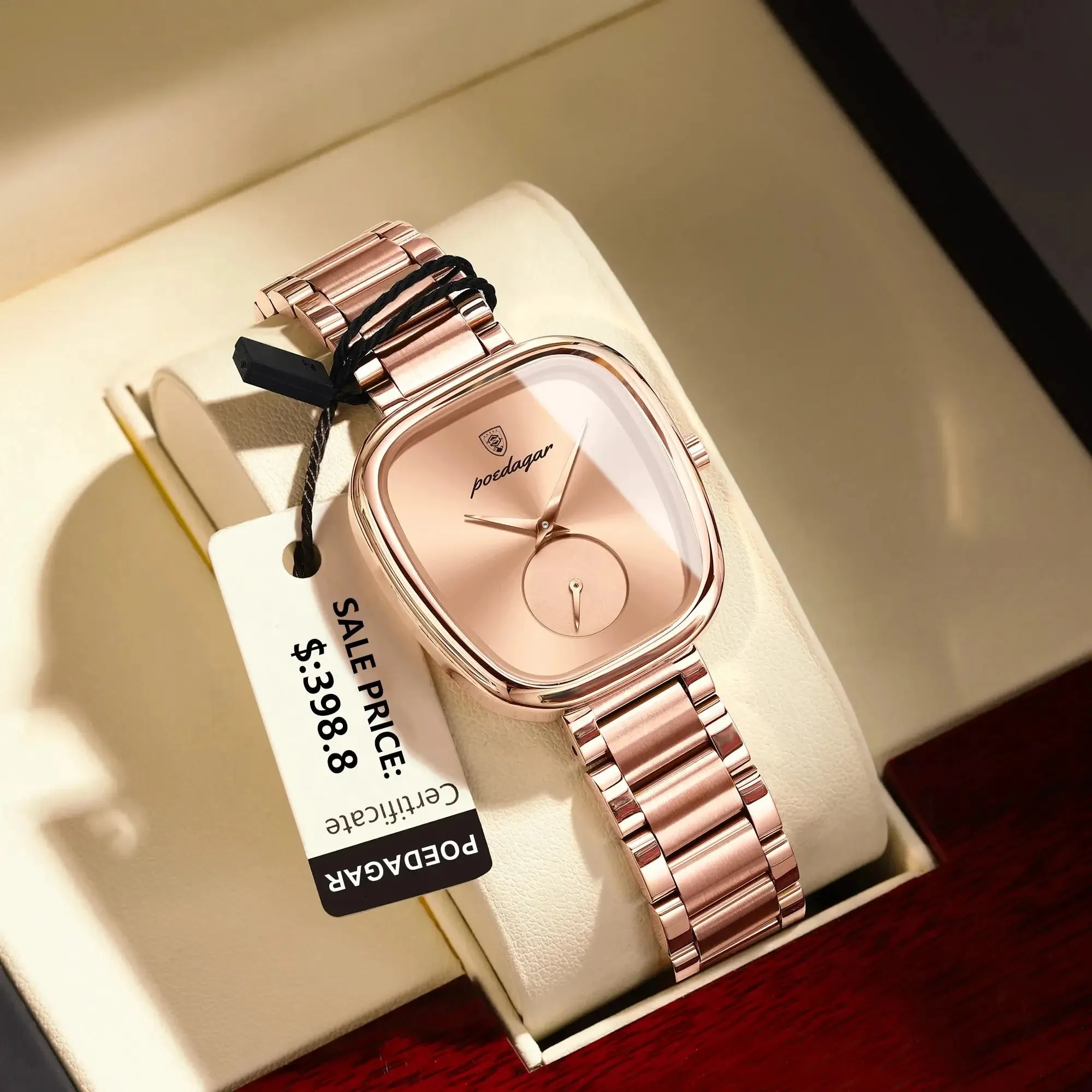 Elegance® 783 Luxury Watch for Woman Waterproof Stainless Steel Quartz Ladies Watch High Quality Women's Watches Elegant Female Clock