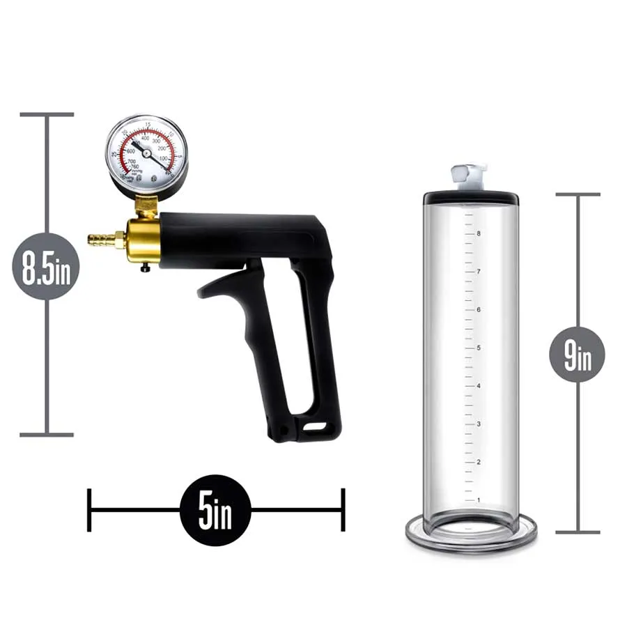 Endurance  9 Inch Penis Pump Erection Enhancement System   Ergo Precision Grip