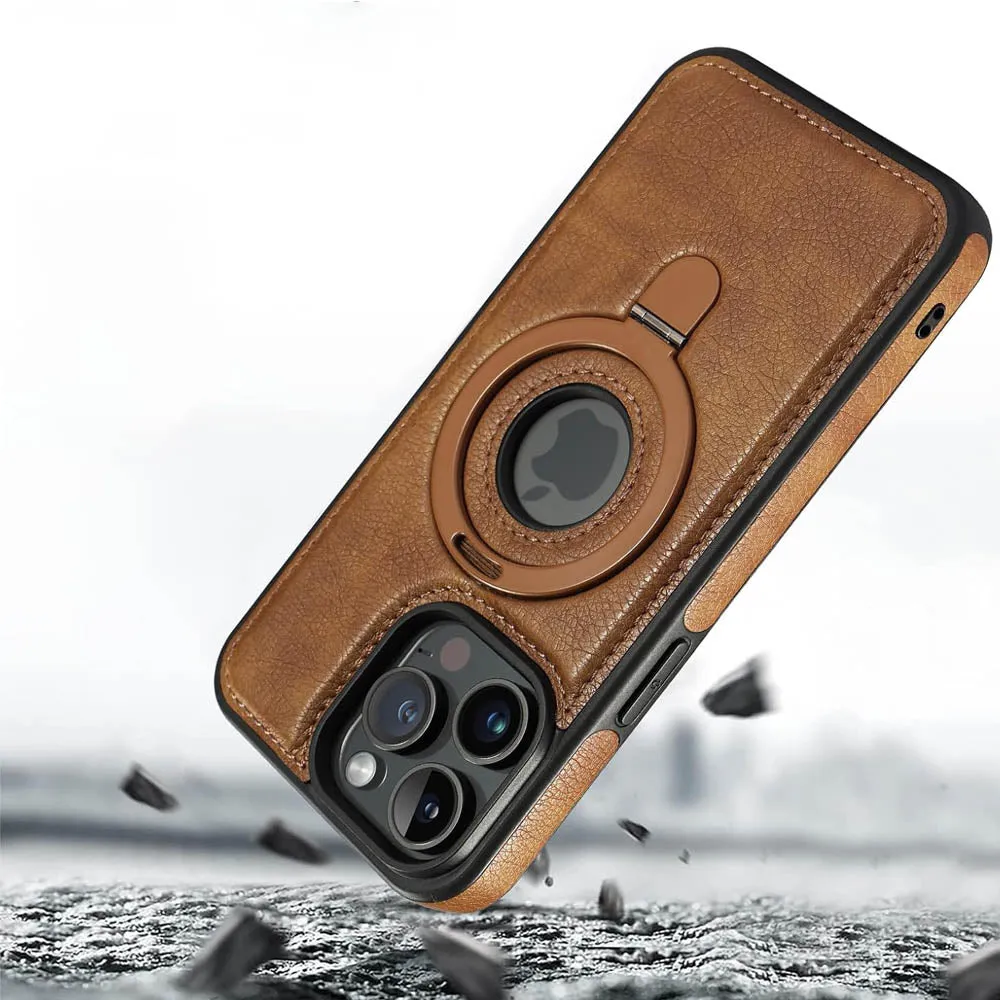 EvoGrip Leather MagSafe iPhone Case