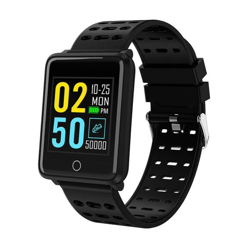 F3 IP68 Smart Fitness Watch with HR & BP Monitor (for IOS and Android Phones)