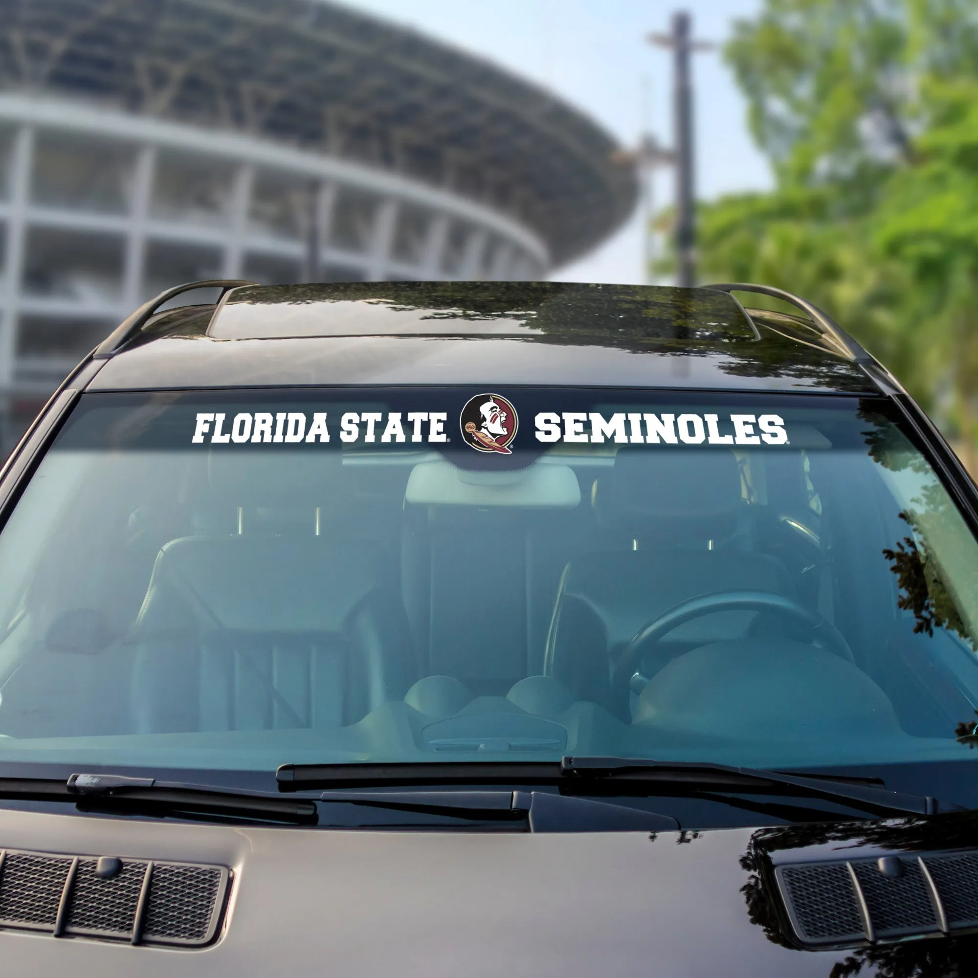 Fanmats Florida State Seminoles Sun Stripe Windshield Decal 3.25" x 34"