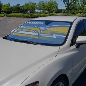 Fanmats Los Angeles Chargers Windshield Sun Shade