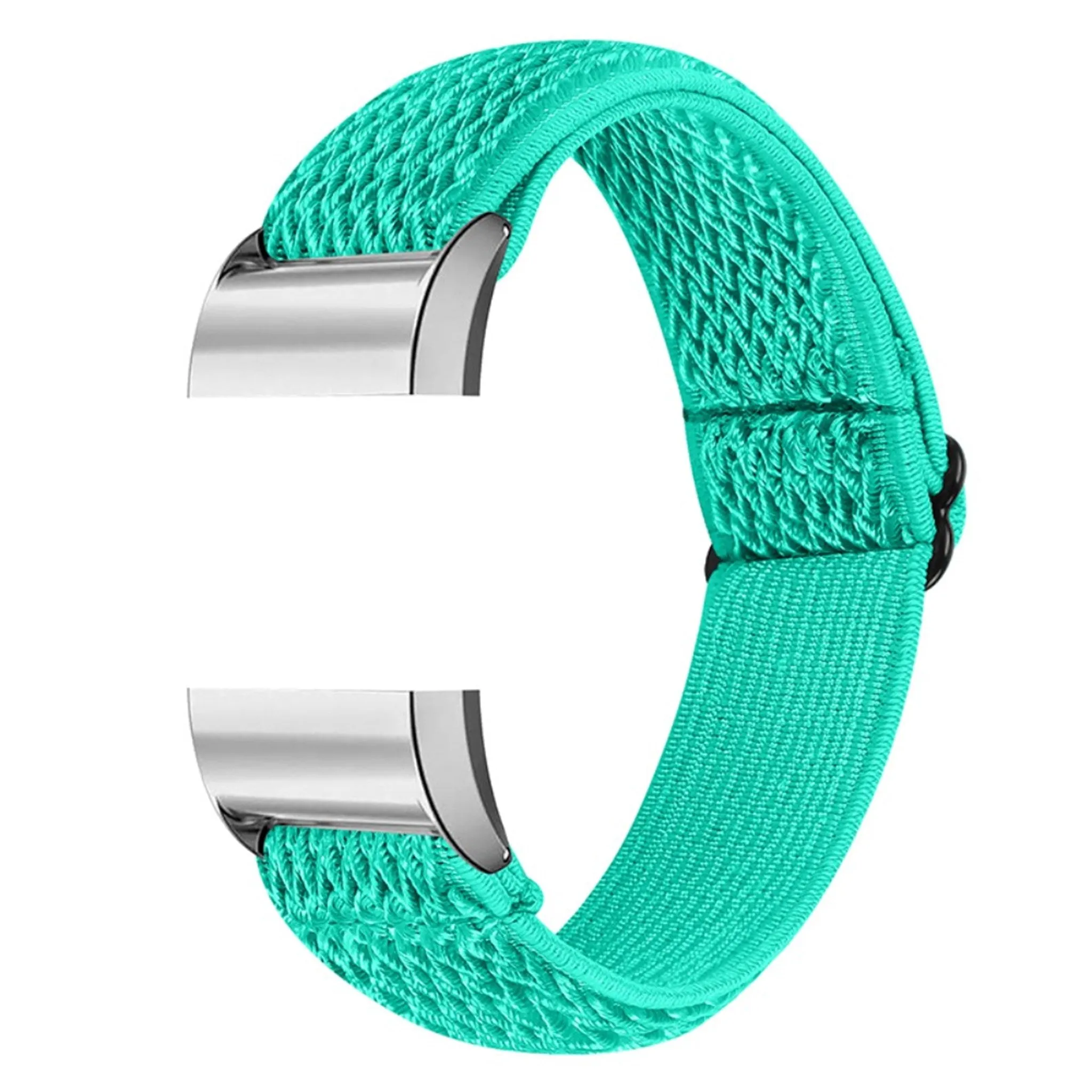 Fitbit Charge 2 nylon elastic watch strap - Mint Green