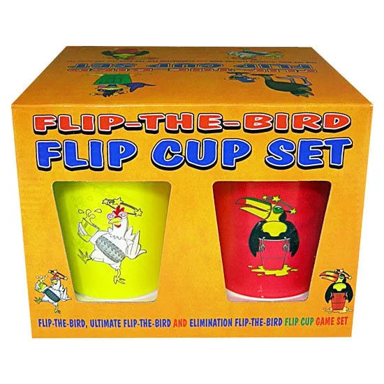 FLIP THE BIRD FLIP CUP SET