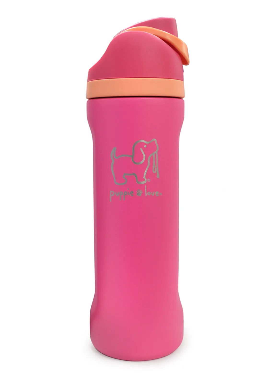 FLIP-TOP 24oz WATER BOTTLE, PINK