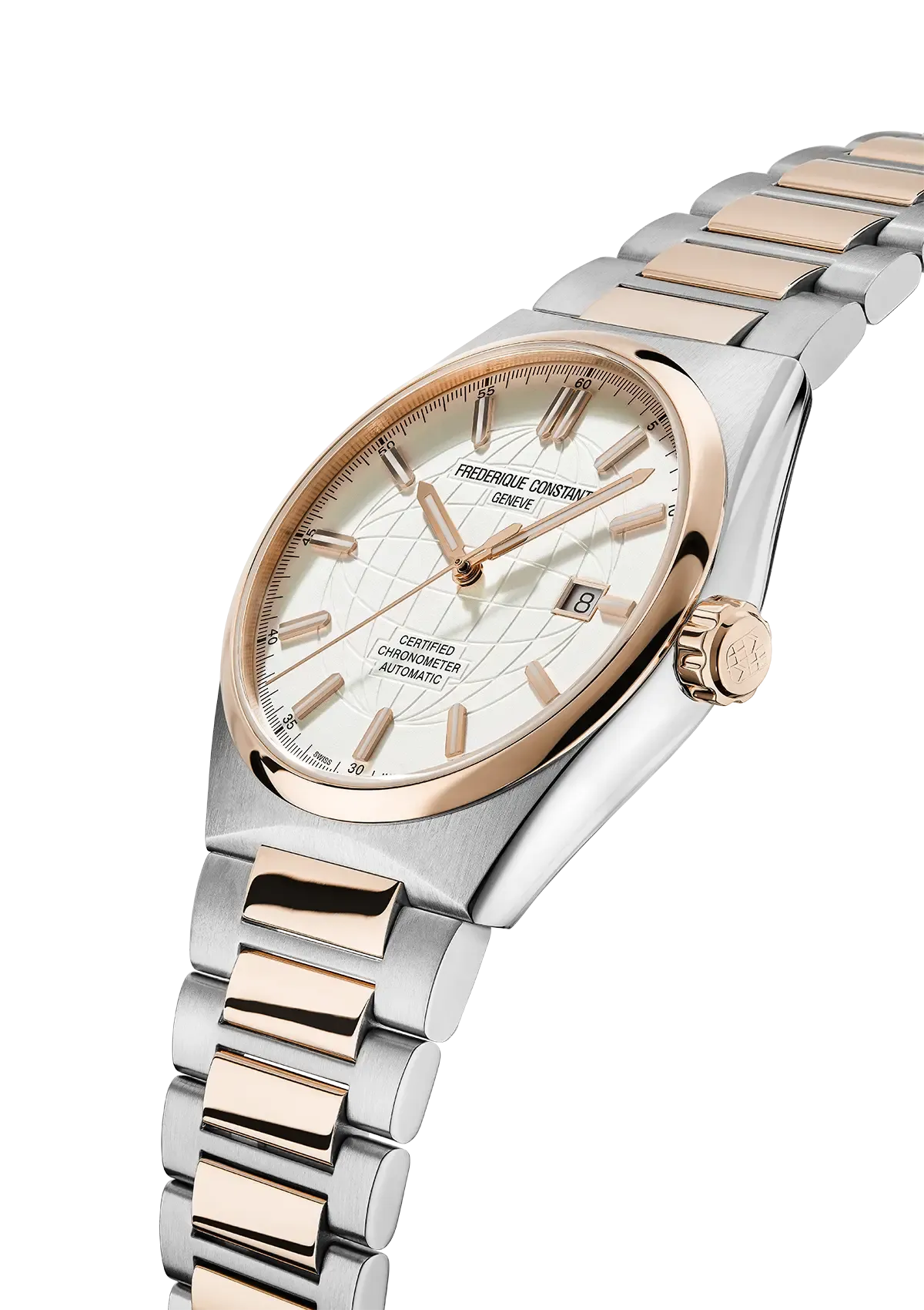 Frederique Constant Watch Highlife Automatic COSC Certified Steel Rose Gold FC-303V4NH2B