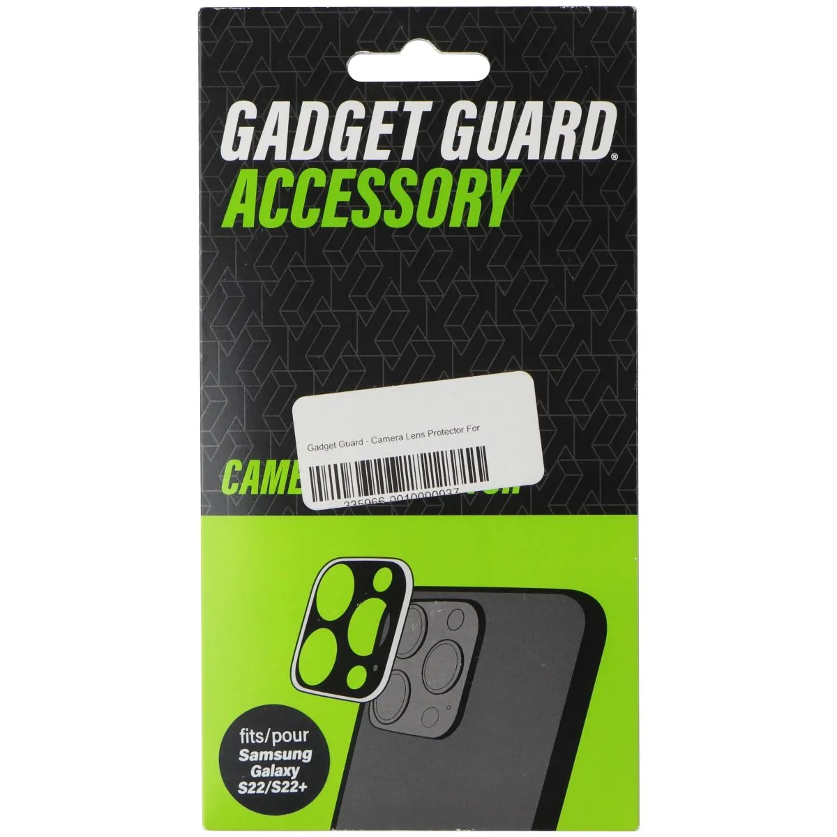 Gadget Guard - Camera Protector for Samsung Galaxy S22 & (S22 ) - Black