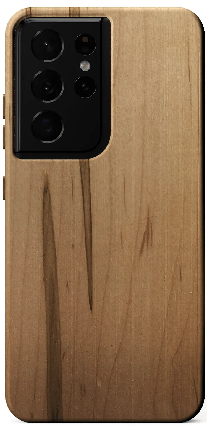 Galaxy S21 Wood Case