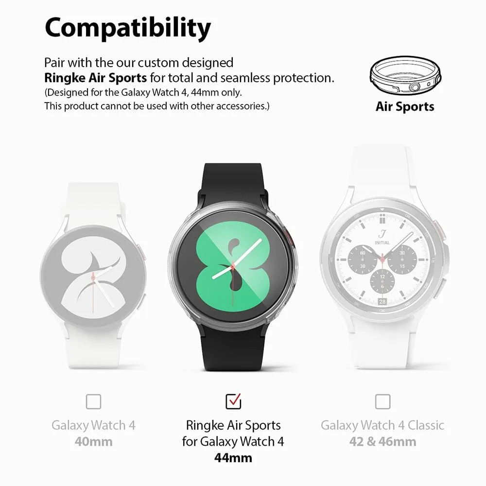 Galaxy Watch 4 / 5 44mm Screen Protector Airsport ID Glass  By Ringke