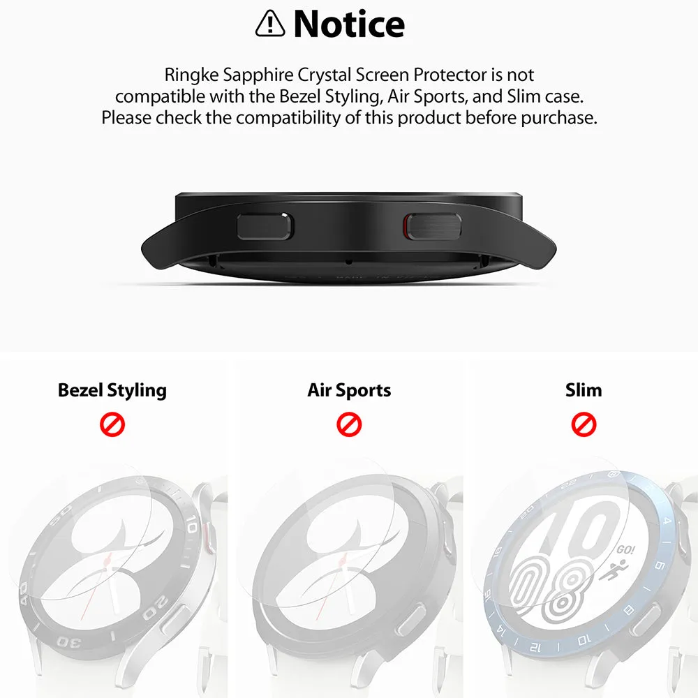 Galaxy Watch 5/4 40mmScreen Protector | Sapphire Crystal Glass