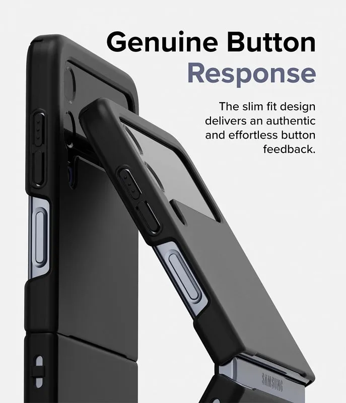 Galaxy Z Flip 4 Slim Black Case by Ringke