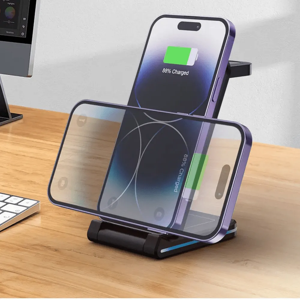 Gemo 5-in-1 Foldable Magnetic Wireless Charger