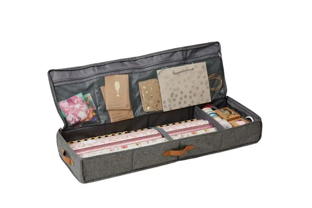 Gift Wrap & Craft Storage Tote- Various Colours