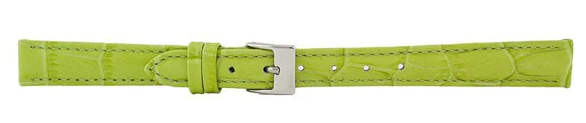 Green Alligator Leather Watch Band 12mm 175843