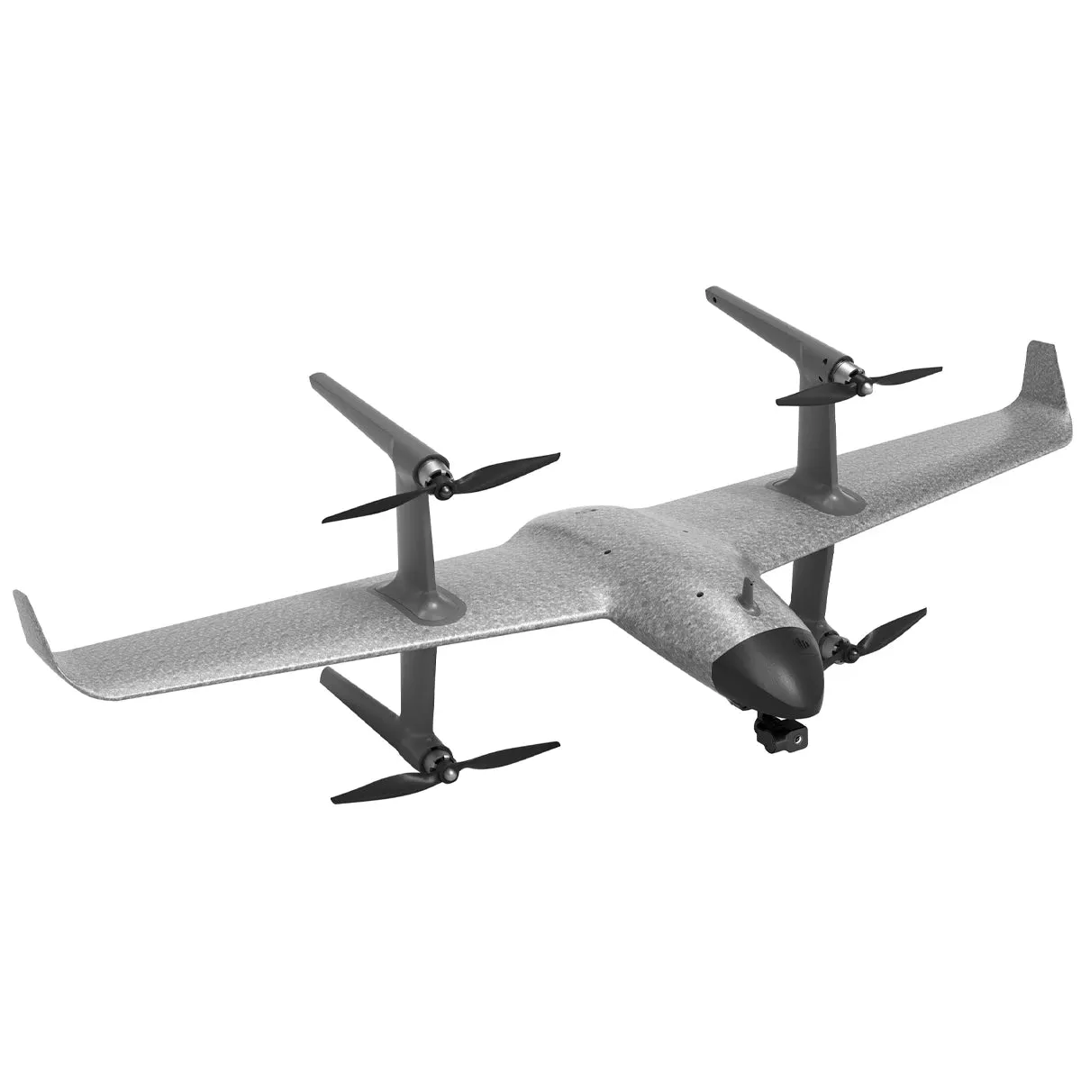 HEQ UAV SWAN VOYAGER FLYING WING VTOL WITH 3 AXIS GIMBAL 4K CAMERA