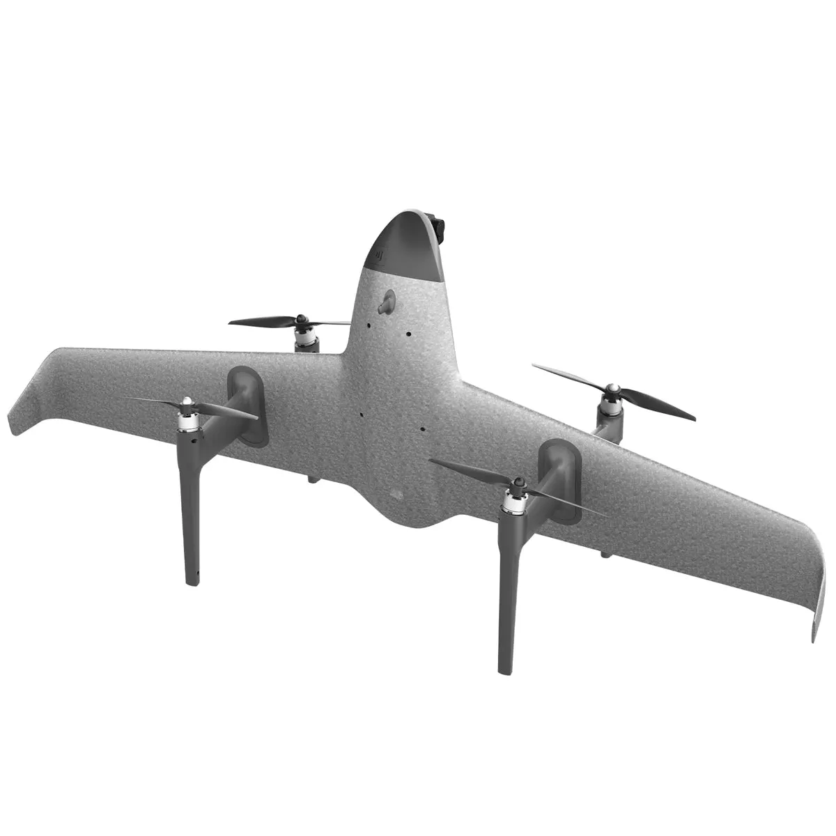 HEQ UAV SWAN VOYAGER FLYING WING VTOL WITH 3 AXIS GIMBAL 4K CAMERA