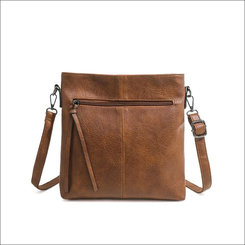 High-end Textured Artificial Leather Retro Shoulder Bag