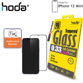 Hoda Tempered Glass for iPhone 12 Mini (5.4") - 2.5D 0.33mm Full Coverage Screen Protector - Clear (Barcode : 4713381518328 )