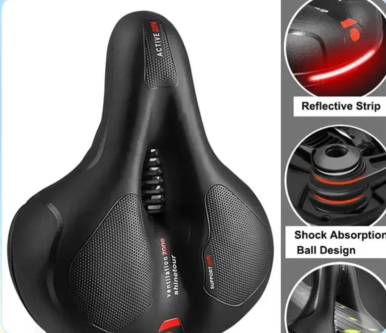 Hollow Breathable Bicycle Saddle