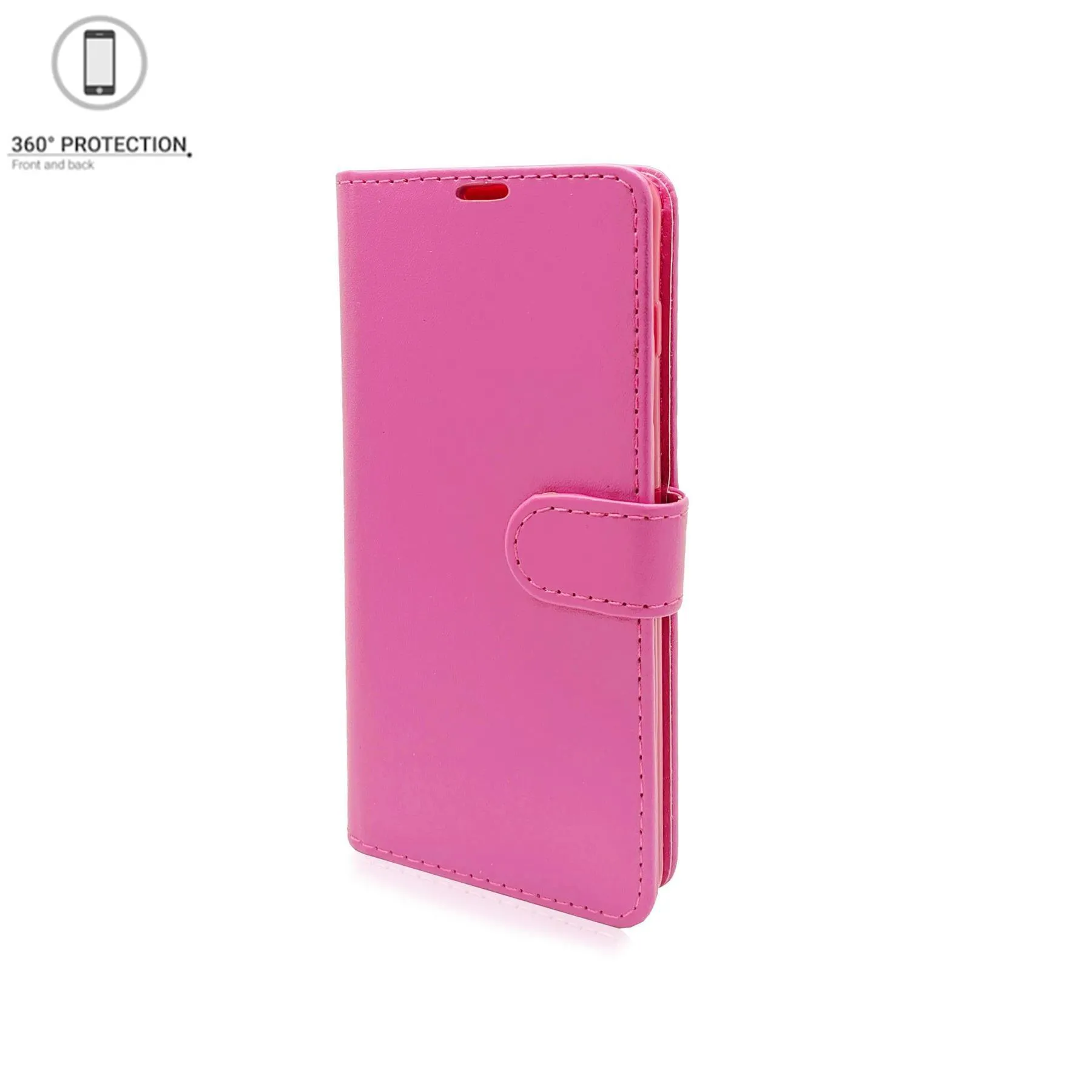 Honor 6 Plus Flip Folio Book Wallet Case