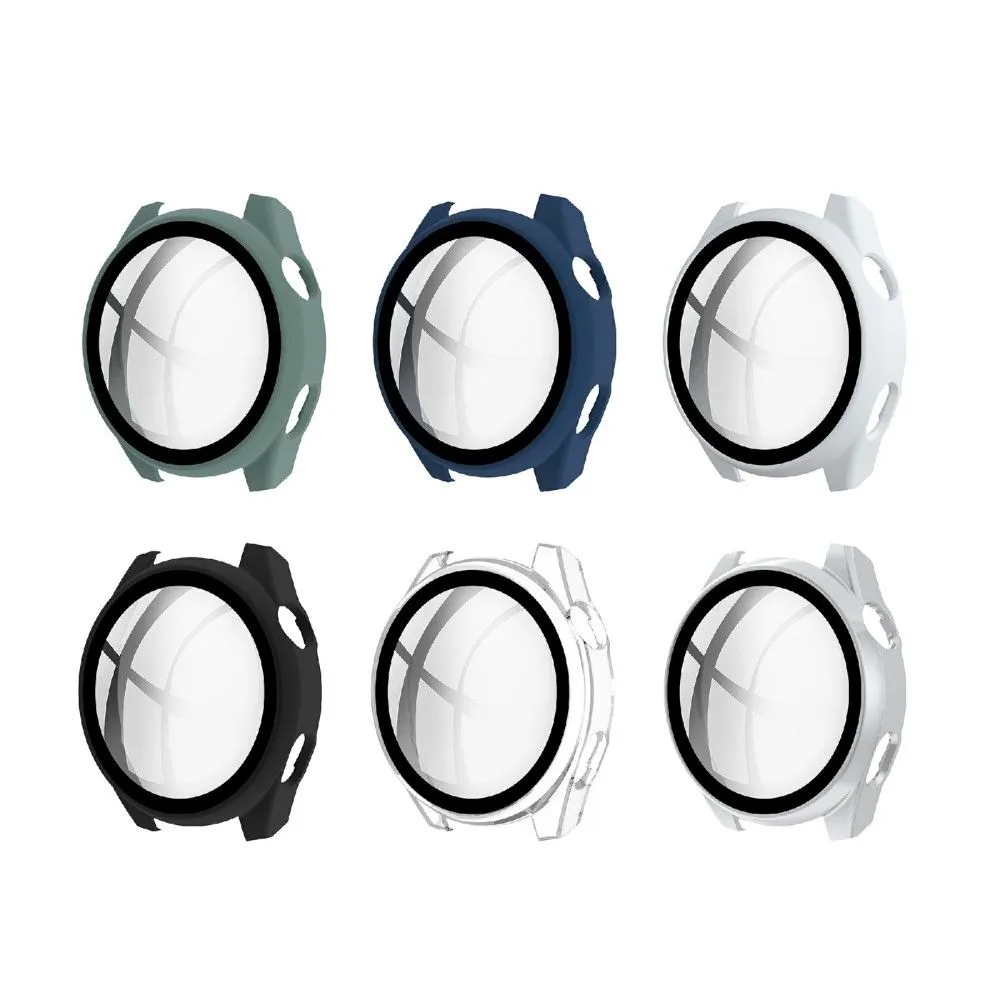 Huawei Watch 3 Pro simple cover   tempered glass - Green