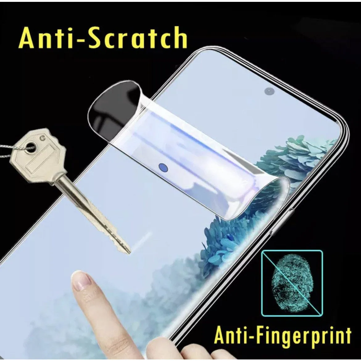 HYDROGEL SCREEN PROTECTOR FOR ANY MOBILE PHONE TABLET OR APPLE WATCH