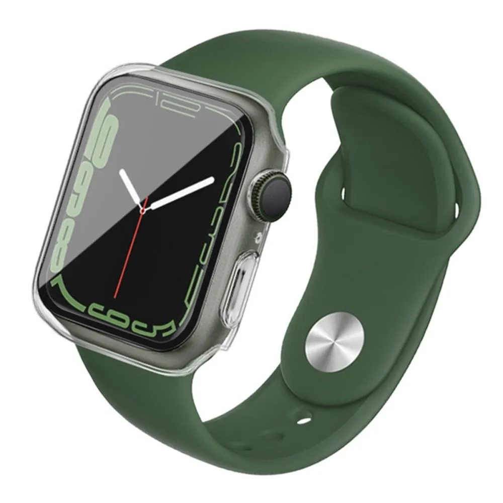 IMAK Apple Watch (45mm) cover with HD tempered glass - Transparent