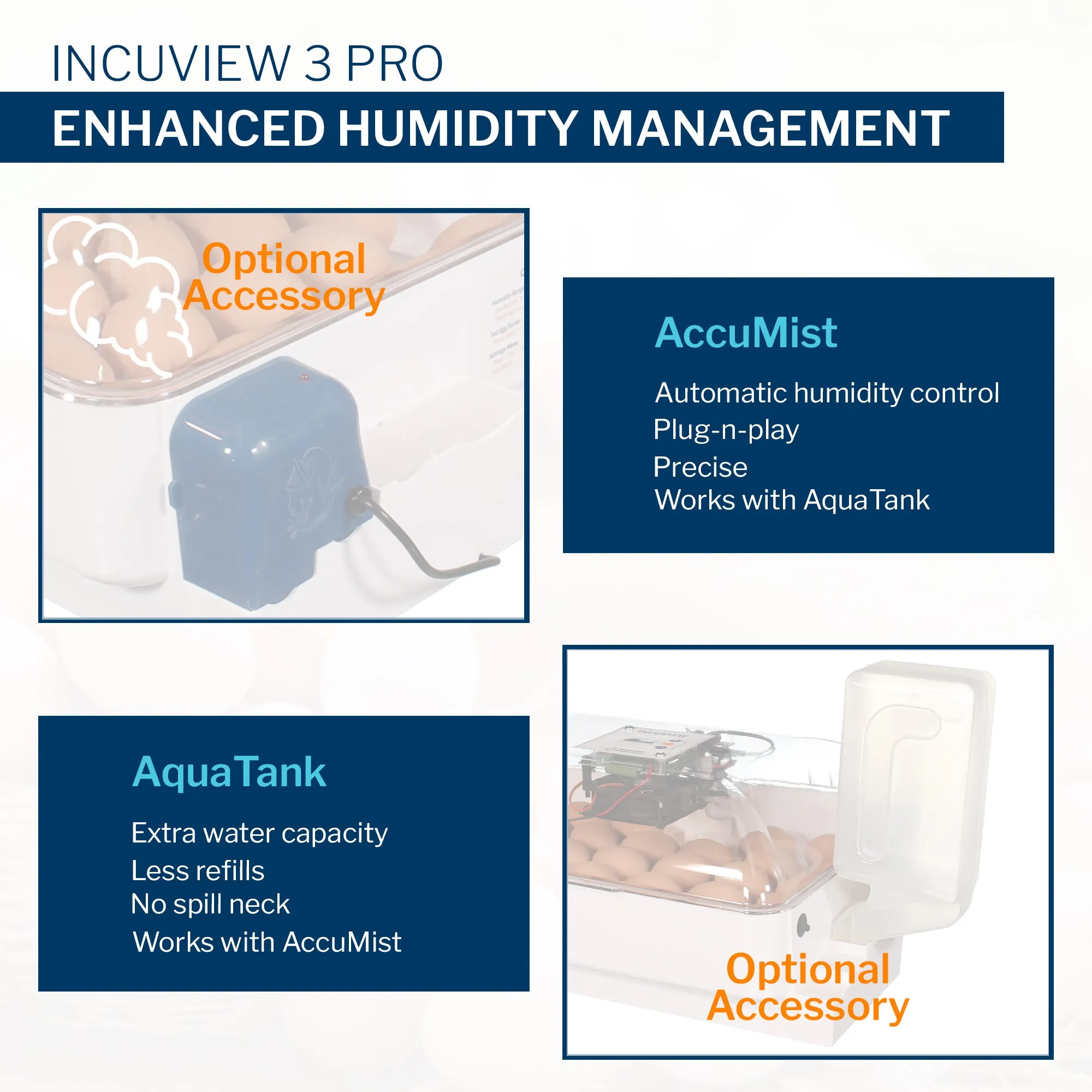 IncuView™ 3 Pro Automatic Egg Incubator Deluxe Combo Kit