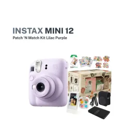 INSTAX MINI 12 PATCH N MATCH KIT PURPLE