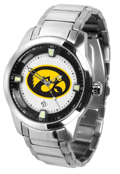 Iowa Hawkeyes Titan Steel Men’s Watch