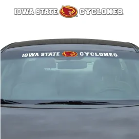 Iowa State Cyclones Sun Stripe Windshield Decal 3.25 in. x 34 in.