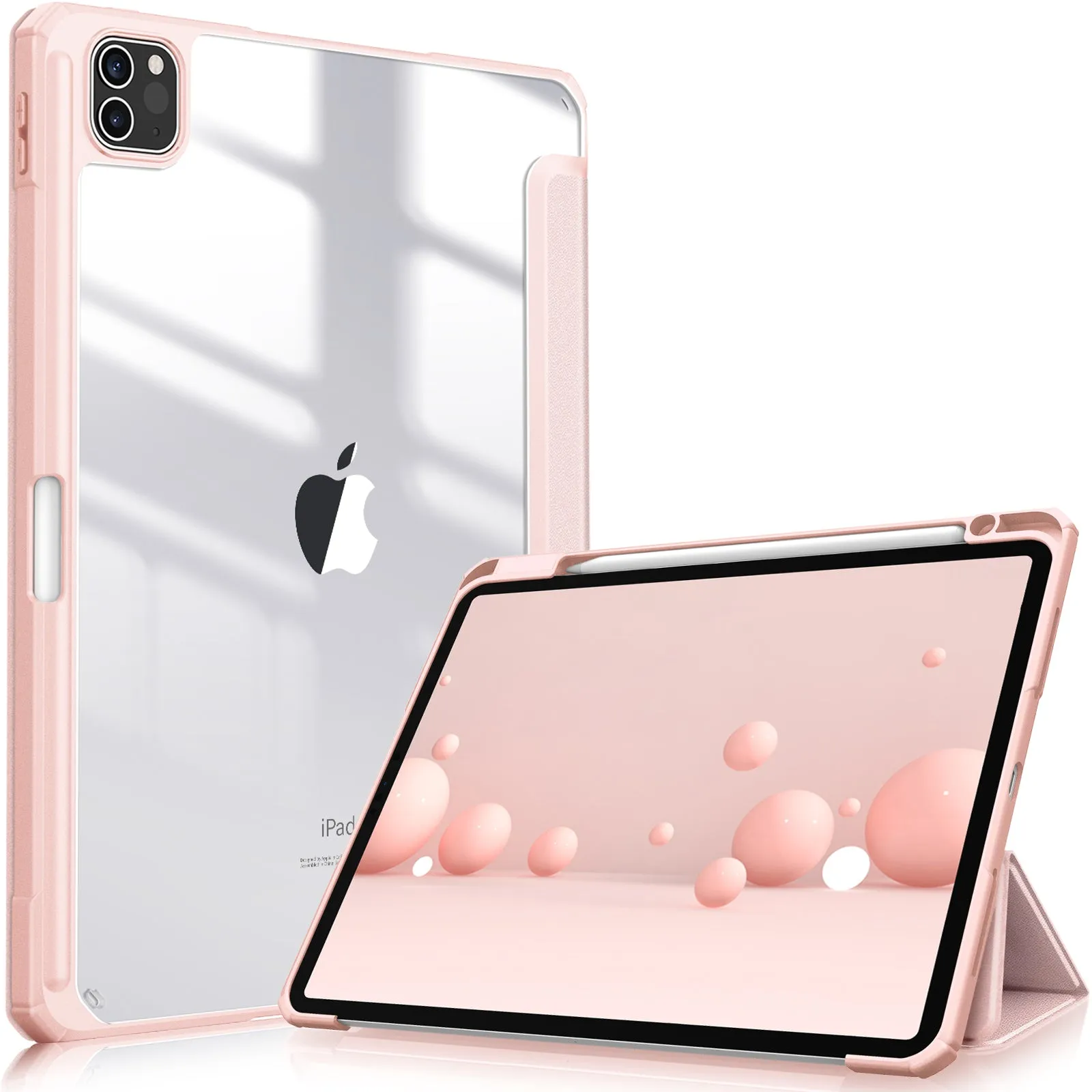 iPad Pro 11 Inch 2022/2021 Hybrid Slim Transparent Case | Fintie