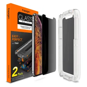 iPhone XS/X Screen Protector EZ FIT GLAS.tR Privacy