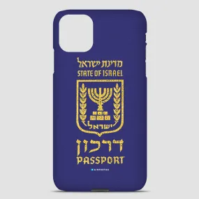 Israel - Passport Phone Case