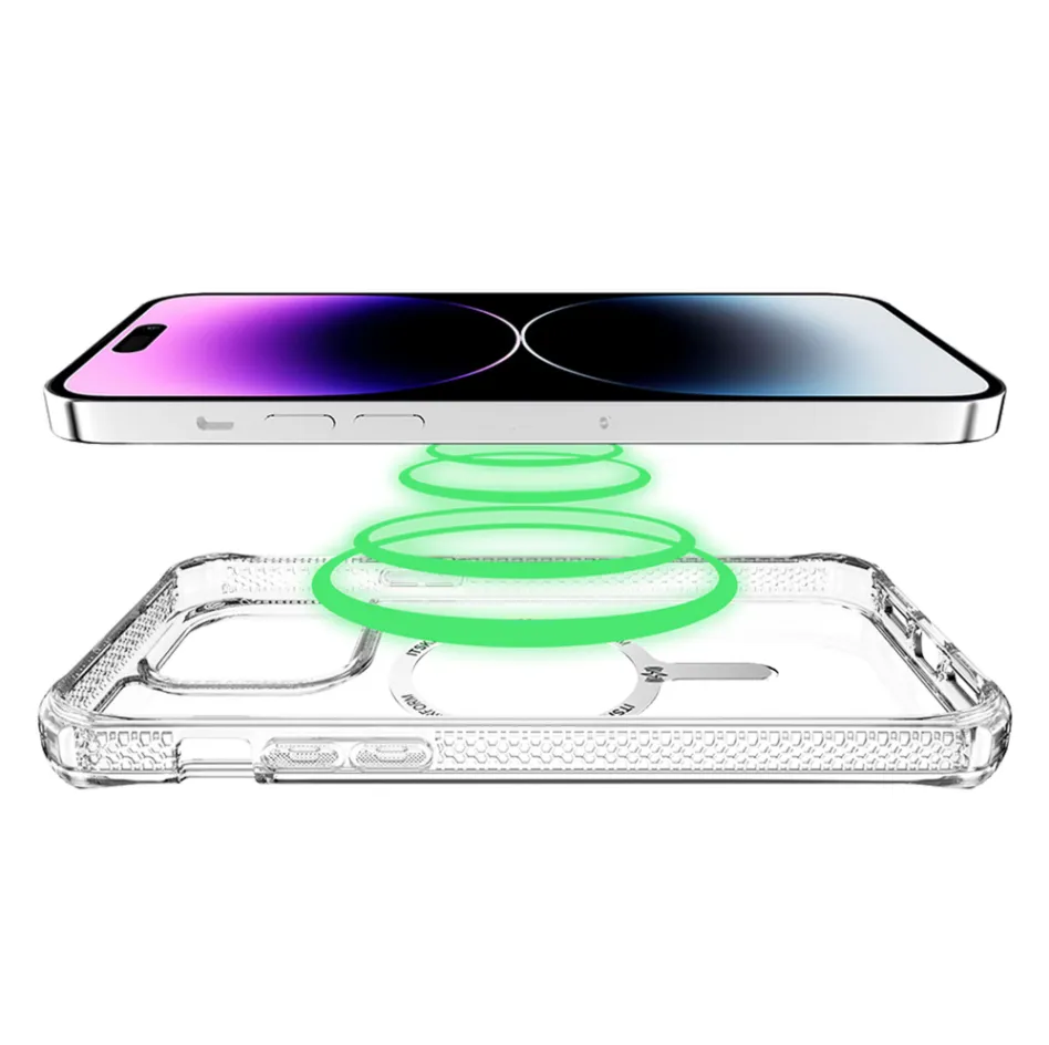 ItSkins ICS Hybrid_R MagClear iPhone 14 Series Transparent