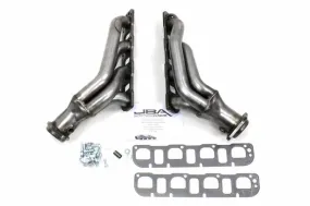 JBA Shorty Headers Dodge Charger 6.2L/6.4L V8 (15-22) CARB/Smog Legal  1 7/8"  - Silver Ceramic or Raw Finish