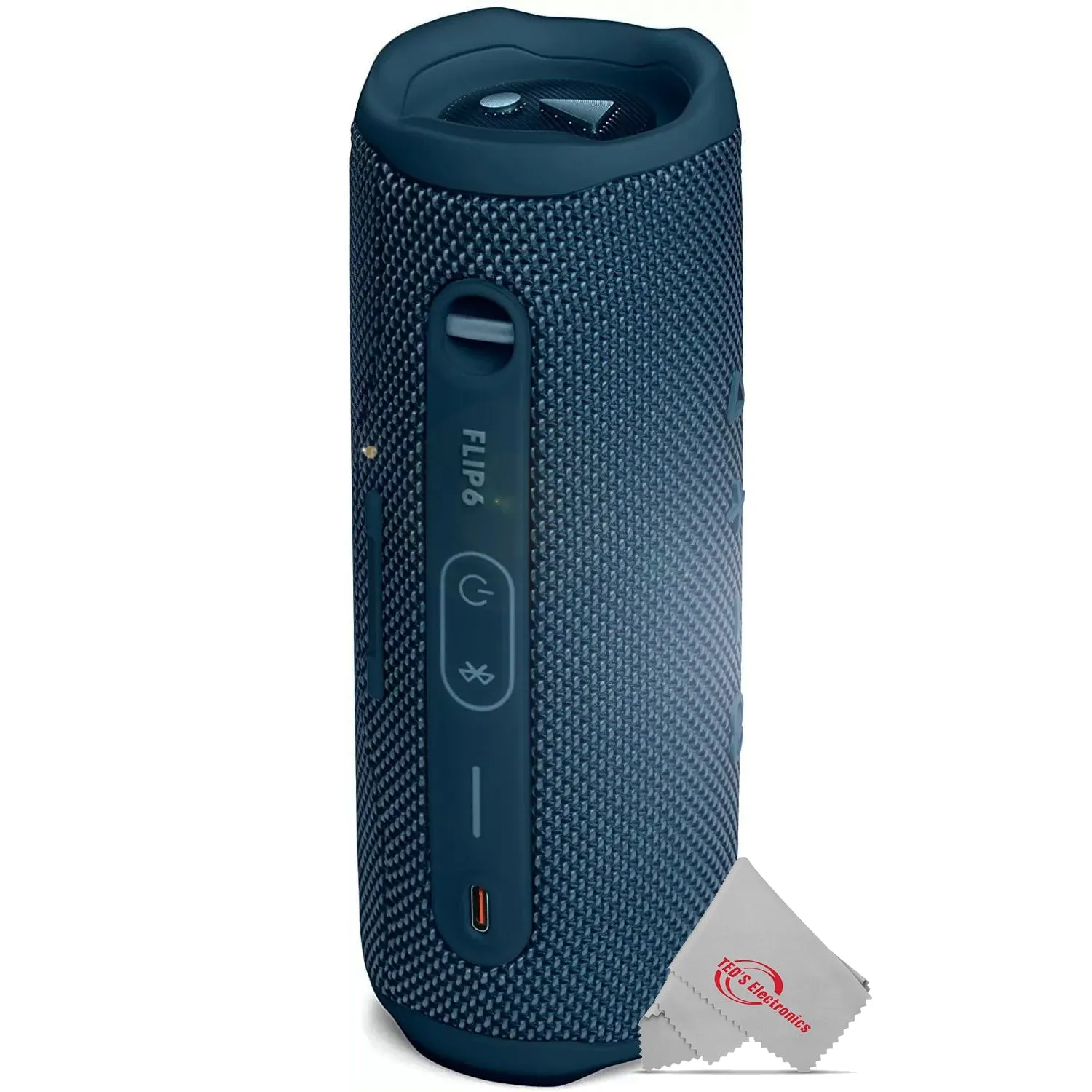 JBL Flip 6 Portable Waterproof Bluetooth Speaker (Blue)  8 Inches Case