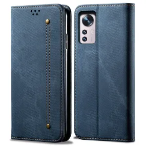 Jeans Xiaomi 12X / 12 Flip case - Blue